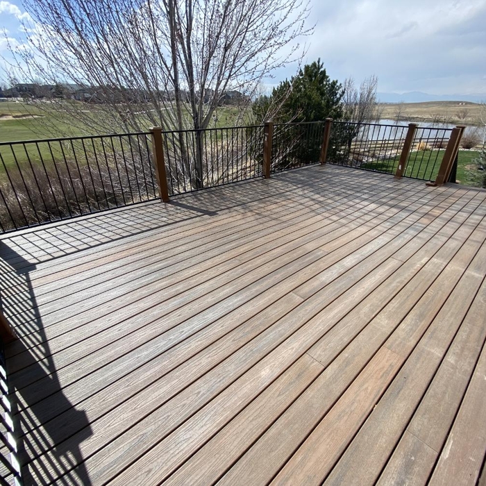 Railing and deck work