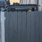 Fence repair and paint
