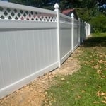PVC fence
