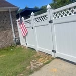 PVC fence