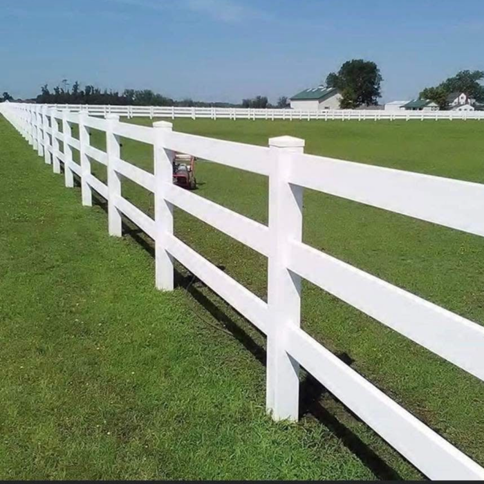 Wood fence