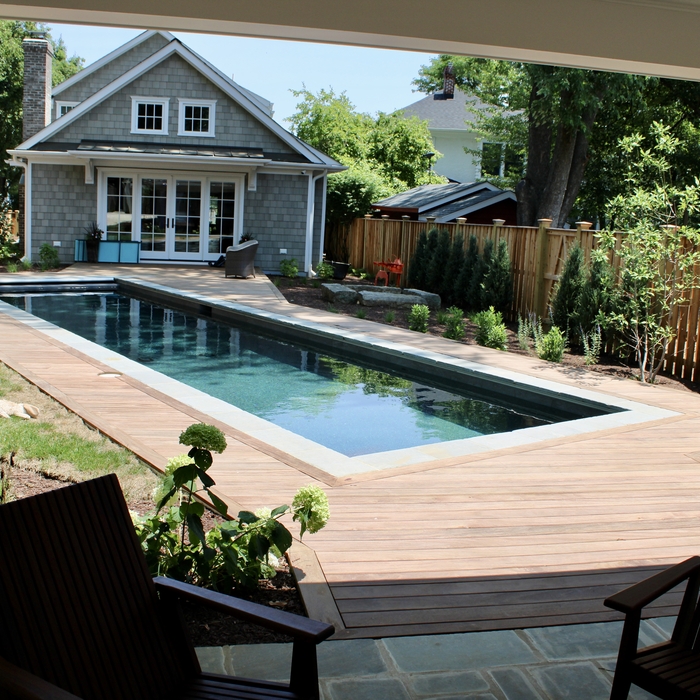 Pool deck build