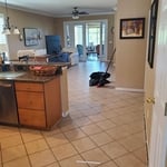 Vinyl plank floor!