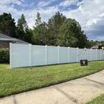 Vinyl Fence Install