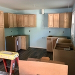 Kitchen cabinets installation
