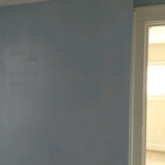 Repaired wall and ceiling