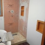 Shower remodel