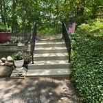 Steps and railings