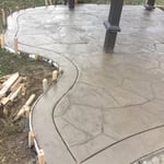Stamped Patio
