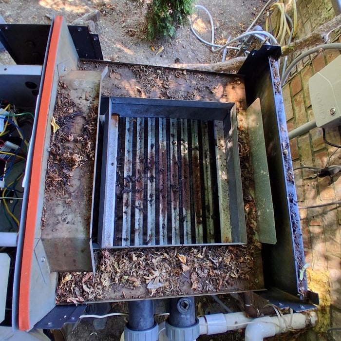 Heater cleaning