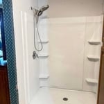 Master bed and bath