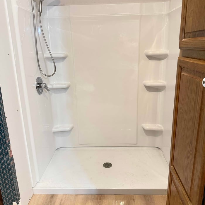 Master bed and bath