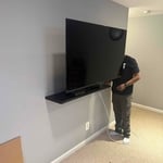 MOUNTING TV/ SHELF