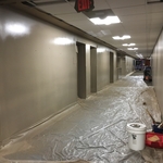 Hallway Painted