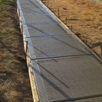 Concrete Walkway & Curb