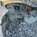 Pool demolition