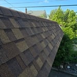 Reroofing job
