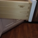 Cabinet and countertop