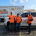 Crew with truck