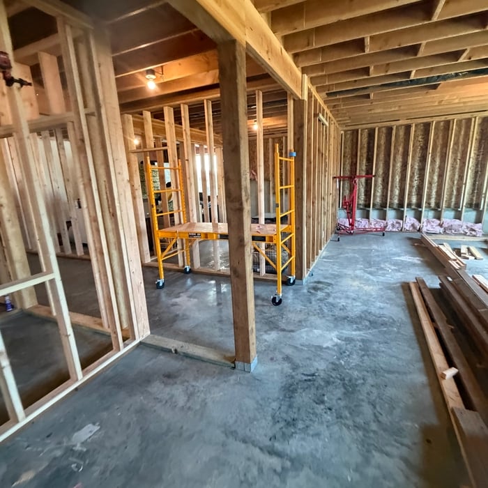 Basement remodel