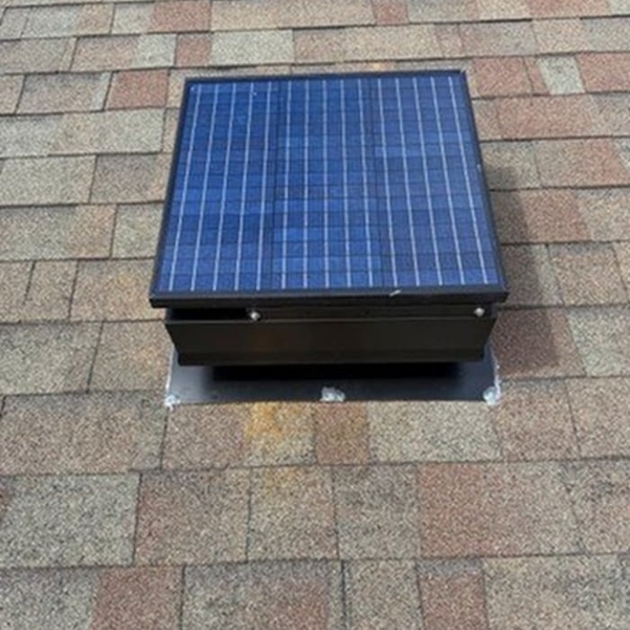 Solar fan