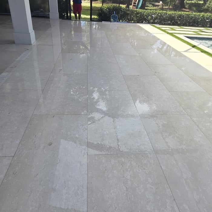 brick paver installation
