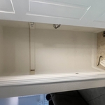 Coat closet into pantry