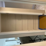 Coat closet into pantry