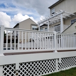 Above ground Pool Deck