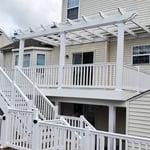 Above ground Pool Deck