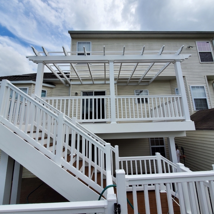 Above ground Pool Deck