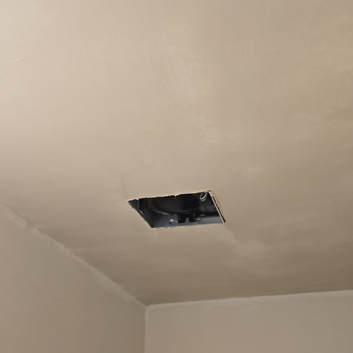 Ceiling progress