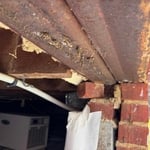 Custom Crawlspace door