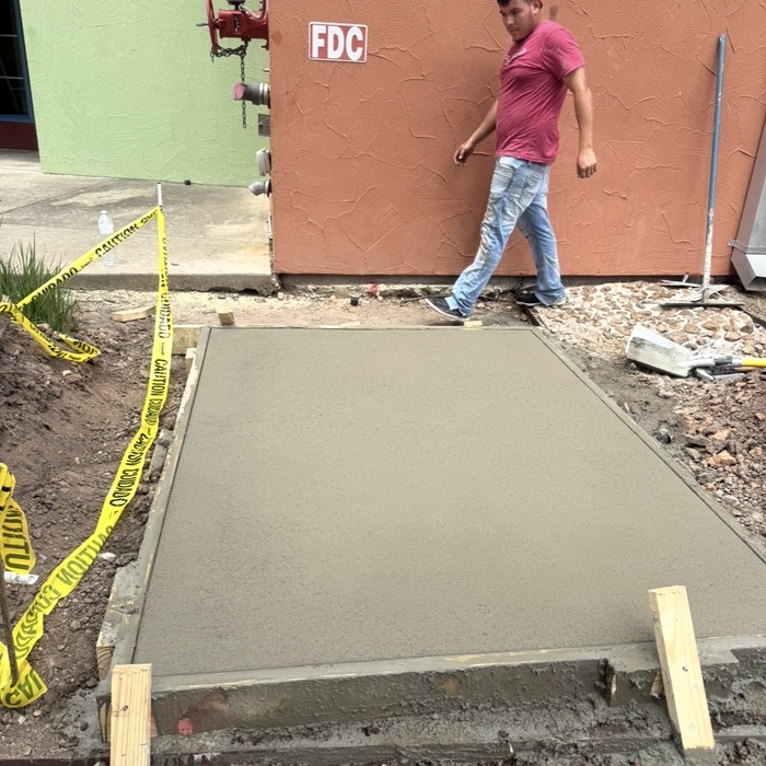 Generator pad