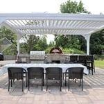 Louvered Pergola