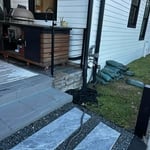 Graveling hose station
