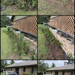 Flowerbed clean-up