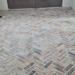 Brick front entry