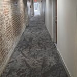 Commercial Apartment Building hallway Floors