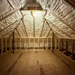 After: spray foam