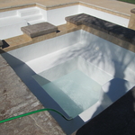 Spa after fiberglassed