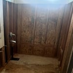 Water damage demo