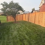 Custom Cedar Fence