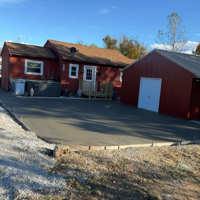 Broomed Driveway