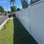 Vinyl fence repair