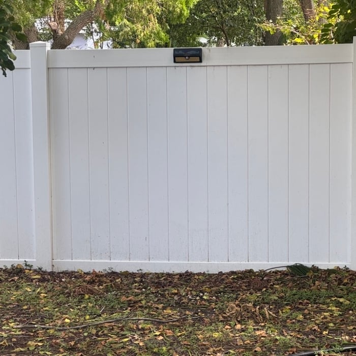 Vinyl fence repair