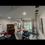 fan and lights