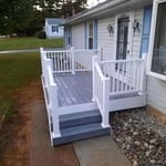 Composite deck build.
