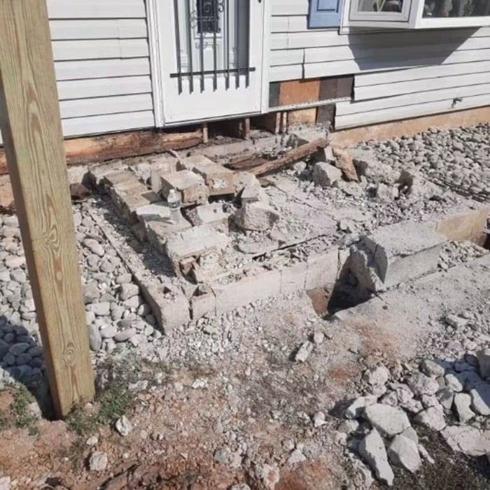 Composite deck build.