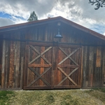Horse barn